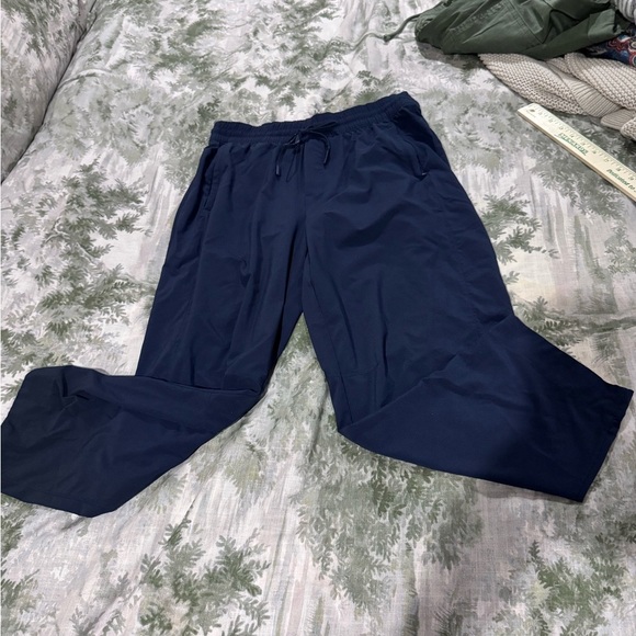 Athleta Blue Cropped Ankle Pants Slim Fit - Picture 14 of 16